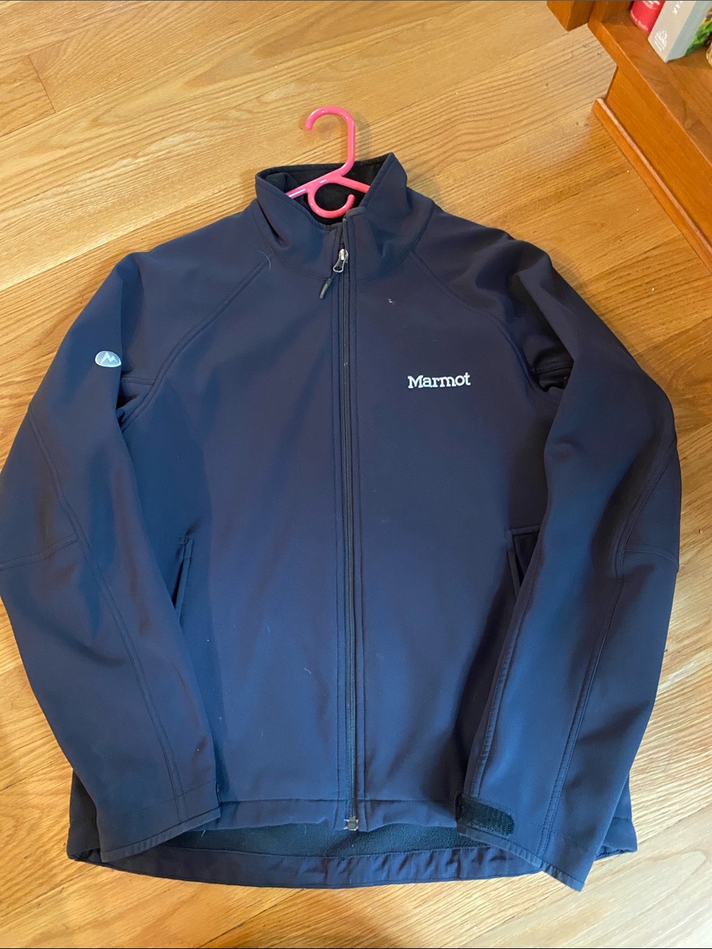 Marmot Navy Men's Softshell Full-Zip Performance Jacket